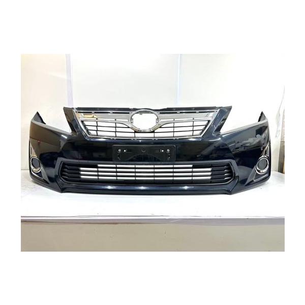 軽キズ】カムリ AVV50 前期 純正フロントバンパー ダークスチール