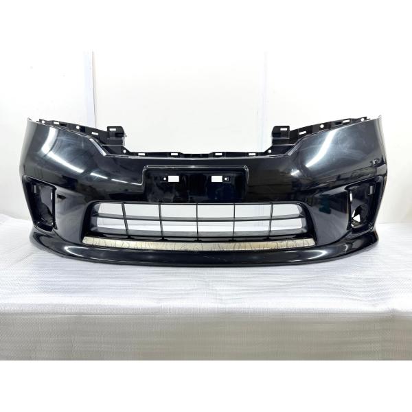 セレナハイウェイスター C26 前期 純正フロントバンパー 黒 62022