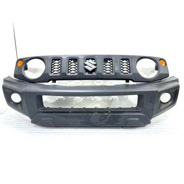 ジムニーシエラ JB74W 純正フロントバンパー・グリル 素地 71711-78R