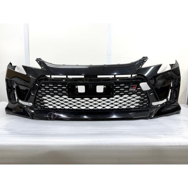 マークX G's/GRスポーツ GRX130 中期/後期 純正フロントバンパー 黒