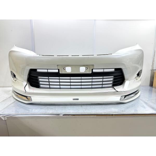 ハリアー60 純正 モデリスタ スポイラー バンパー付き 紫 カラー