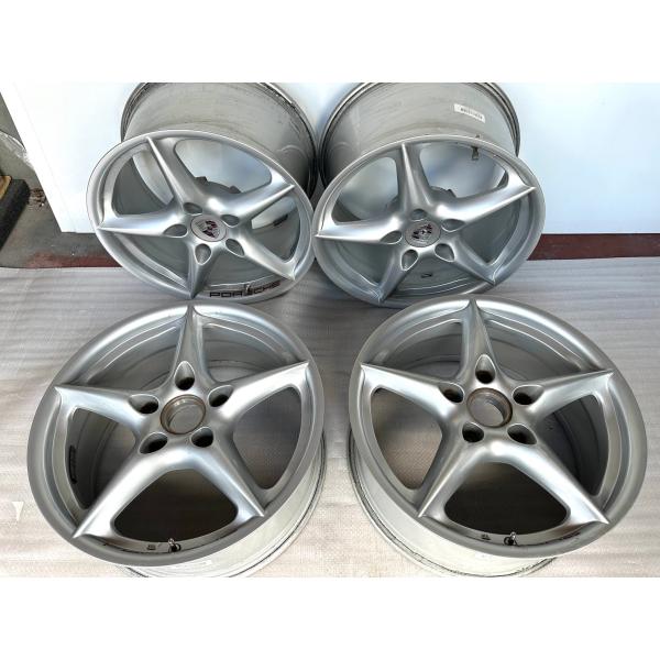 ポルシェ ボクスター 社外18インチアルミホイール 4本 18X8J/ET50