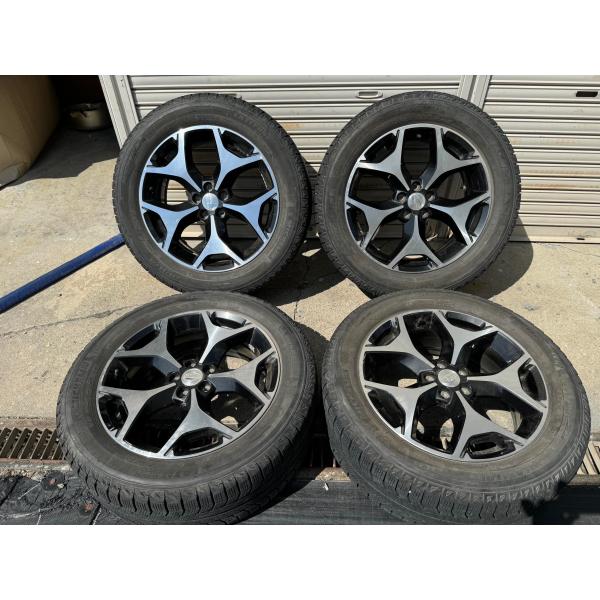 フォレスター SJG 純正18インチアルミホイール 4本 18J7J48 235/55R18