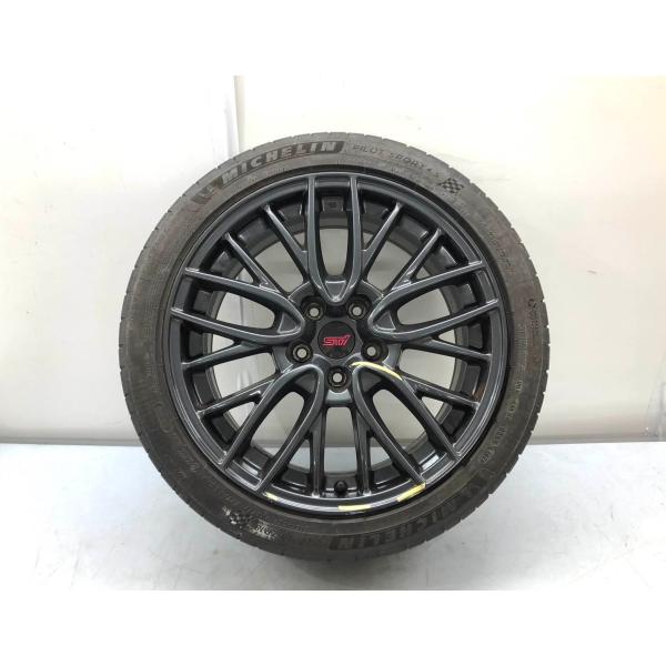 スバル WRX VAB STi 純正 18インチアルミホイール 1本 8.5J+55 245/40