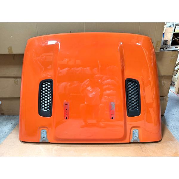 良品】Jeep/ジープ ラングラー JL 純正ボンネット オレンジ （P31-55S