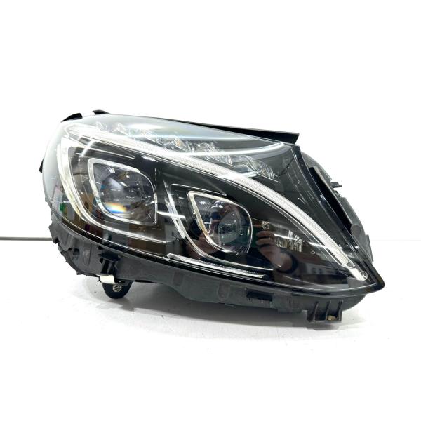 メルセデスベンツ W205 Cクラス 前期 純正 右 LED ヘッドライト