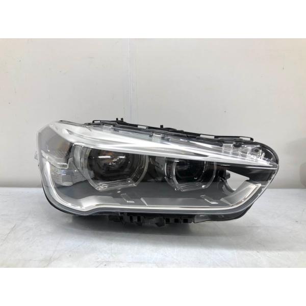  X1 F48 右ヘッドライト　ASSY コンピューター付 ♪レンズ綺麗♪BMW X1 F48 純正 ヘッドランプ 右 LED 90117918/63.11