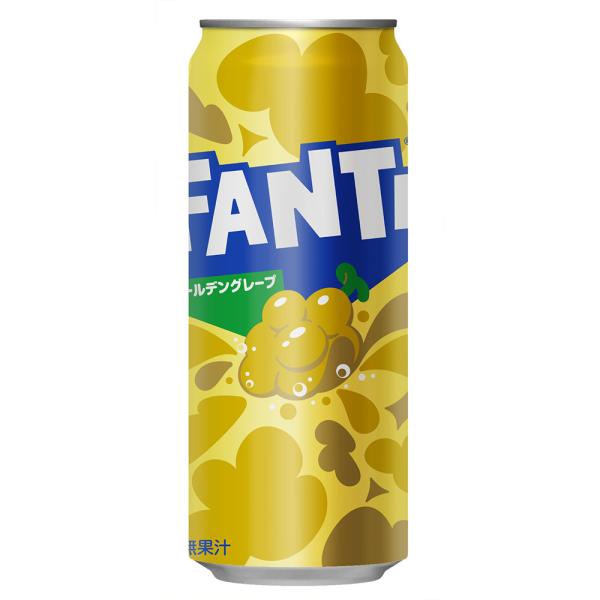 ファンタ 北海道限定 ゴールデングレープ 500ml 缶×24本 1ケース24本