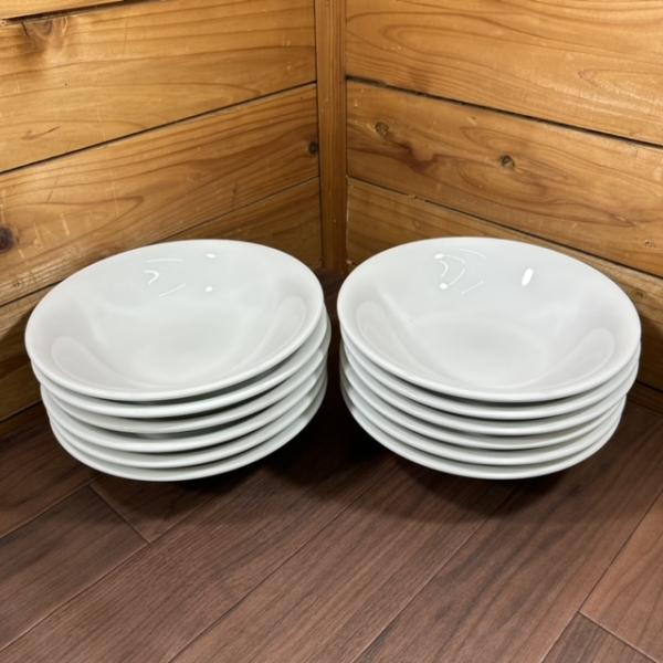 【新品】シンプル カレー シチュー皿 大皿 新品未使用品 12点 まとめ売り