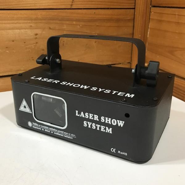 【中古】エイリアン 500mW RGB レーザー スキャナー ディスコ ライト DJ ステージ パーティー DMX ライト レーザー プロジェクターA560