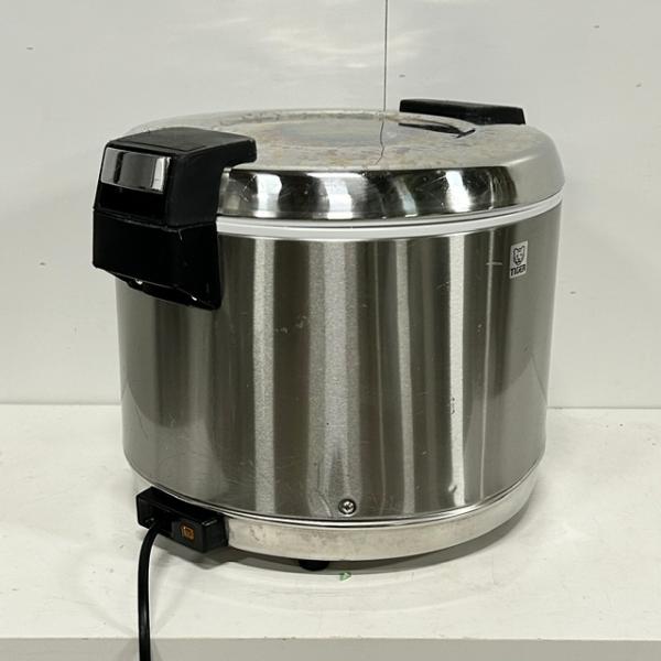 【中古】TIGER/タイガー 業務用 電子ジャー 保温ジャー JHA-540S ステンレス STN 5.4L W435×D358×H315(mm) 2023年製 ※破損箇所あり