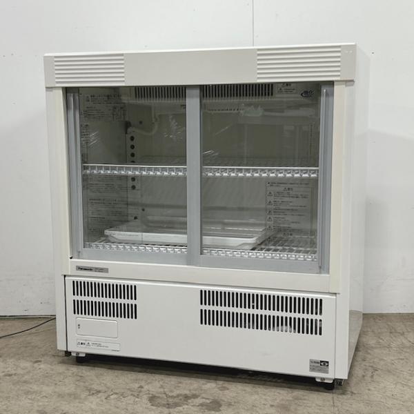 【中古】Panasonic/パナソニック 業務用 箱形 冷蔵ショーケース 箱形ショーケース スライド扉 SMR-U45NC 2024年製
