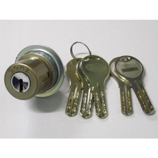 ゴール V-18TE0取替用シリンダー ブロンズ色(鍵5本付) MIWA ミワ