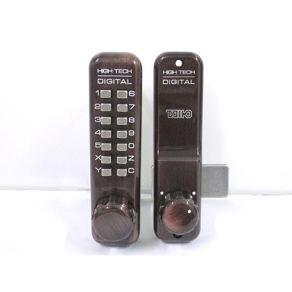 タイコー ハイテックデジタルドアロック 5100面付錠 GBブロンズ タイコー ハイテックデジタルドアロック 5100面付錠 GBブロンズ