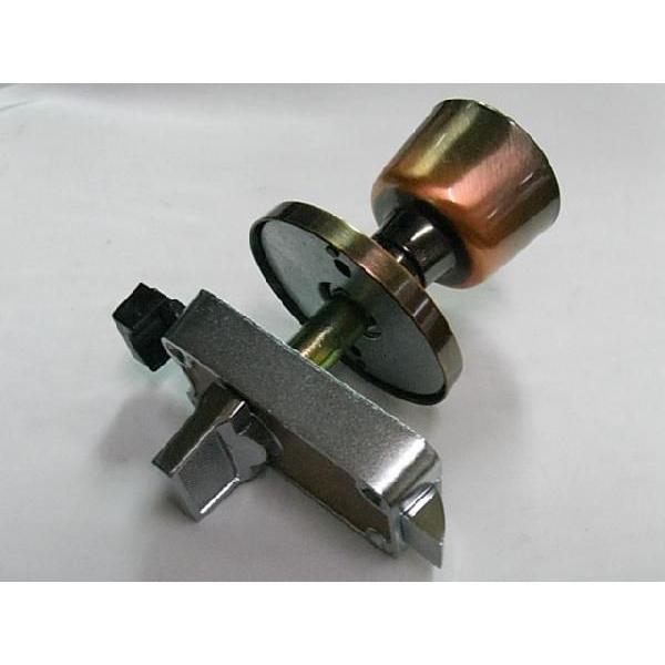 川口技研（GIKEN ギケン）ホームカラーWCロック ブロンズ色 バック