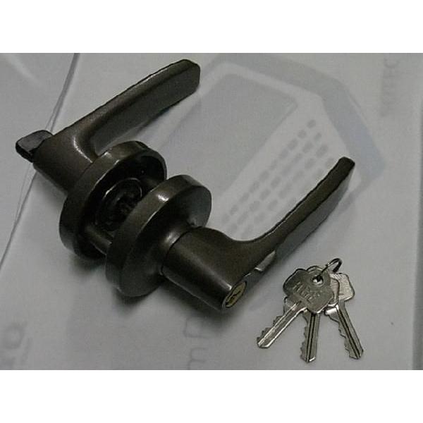 AGE123取替錠レバーハンドルセット CL-123 ブロンズ色 AGE ヒナカ 