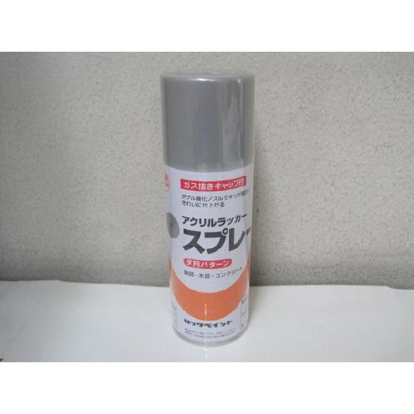 ロックペイント アクリルラッカースプレー 300ML 銀