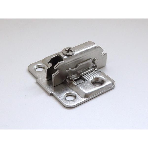 LAMP マウンティングプレート スライド丁番用の取付座金　4つ穴タイプ +5mm厚 230-P6WT+5