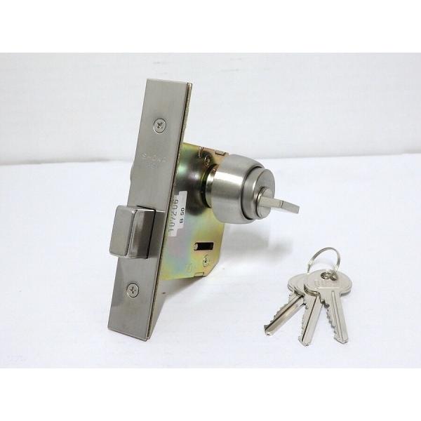 ユーシンショウワ シリンダー本締錠397-05-50-S32P-50Mシルバー色