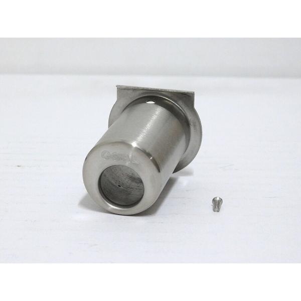 ゴール 4350(MX) シリンダー 外筒ステン色 ビス(皿頭 M2.6×6.5)1本付