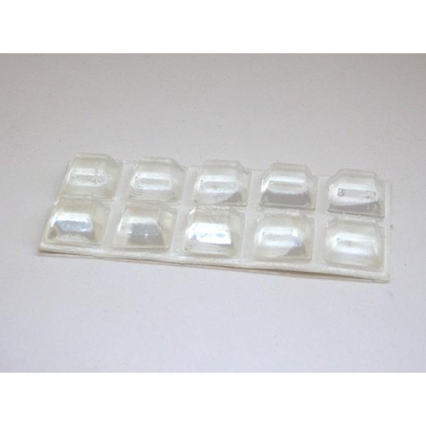 LAMP BSクリアバンパー BS-3（□12.7×5.8mm） ※10個単位での販売です ☆☆LAMP ランプ スガツネ工業☆☆