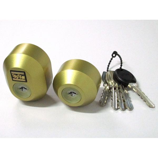 トステム耐熱玄関ドア用交換用シリンダーMC-0444 (MCY-444 MCY444