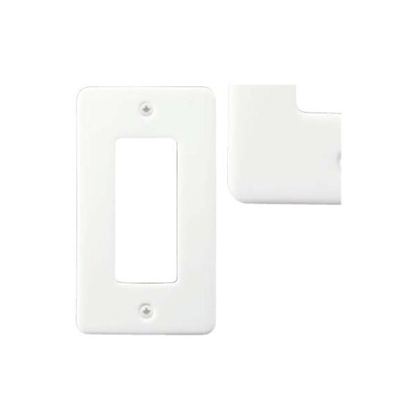 スガツネ工業 スイッチ・コンセントプレート ポタリーポーリッシュシリーズ ホワイト PXP-PP01-WT qqffhab LAMP スイッチ・コンセントプレート 「ポタリー ポーリッシュ