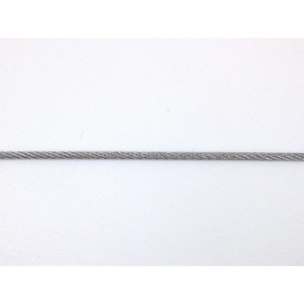 SUS304 ステンレスワイヤーロープ 線径 1.5mm（メートル売りです）