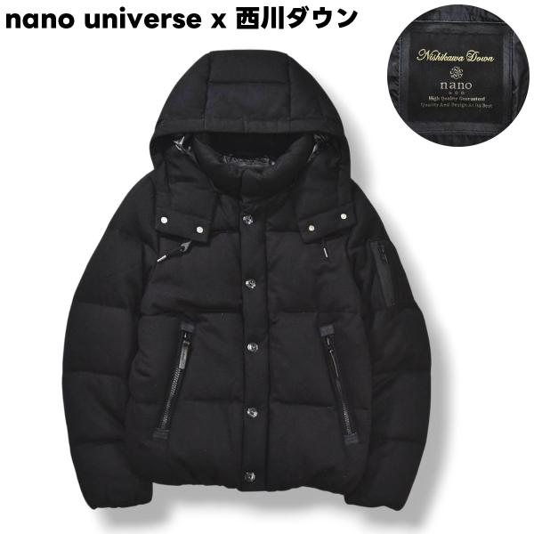 nano universe 西川ダウン ダウンジャケット ポーランドダウン NANO universe（ナノ・ユニバース） nano universe x 西川ダウン