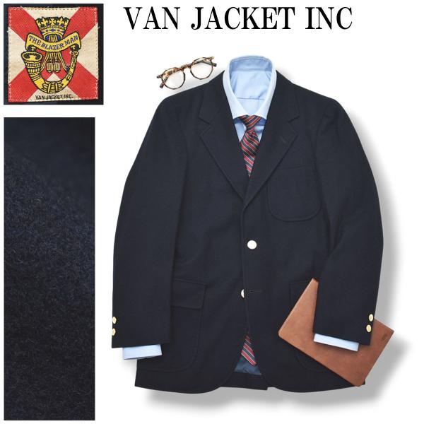 VAN JACKET ヴァンジャケット　フィールドジャケット　M ネイビー 極美品 MR.VAN ヴァン スイングトップ ナイロンジャケット ネイビー M