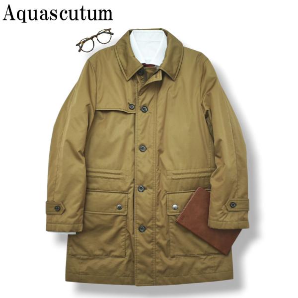 Aquascutum（アクアスキュータム） クラブチェック ダウンライナー付き