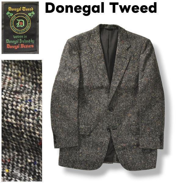 日本製 ドネガルツイード Donegal Tweed カラーネップ ツイード 2B