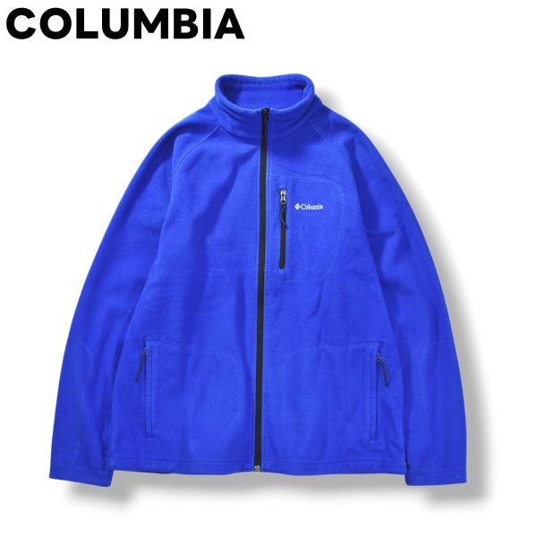 Columbia（コロンビア） フリース ジャケット ジップアップ ロゴ入り