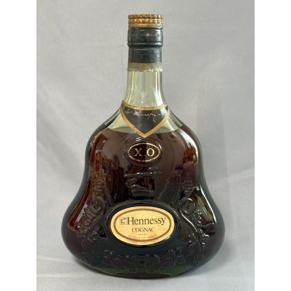 未開栓 古酒 Hennessy ヘネシー XO 金キャップ 700ml/40% Hennessy（ヘネシー） 古酒 未開栓 XO 金キャップ グリーンボトル