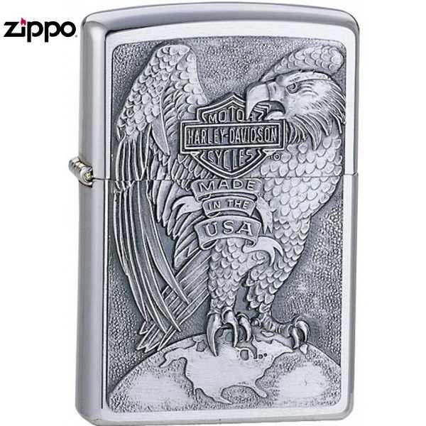 ZIPPO ハーレーダビッドソン 200HDH231 メタルエンブレム 地球 