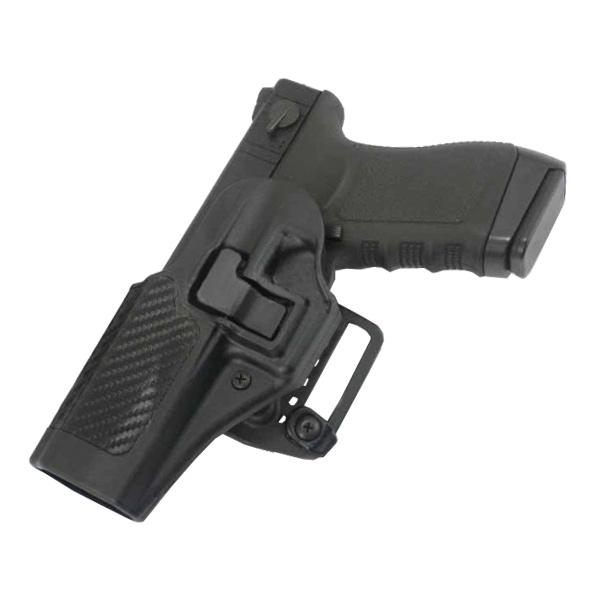 BLACKHAWK 実物CQCホルスター グロック カーボンモデル　一式セット BLACKHAWK ヒップホルスター Serpa CQC Glock20/21 カーボンモデル