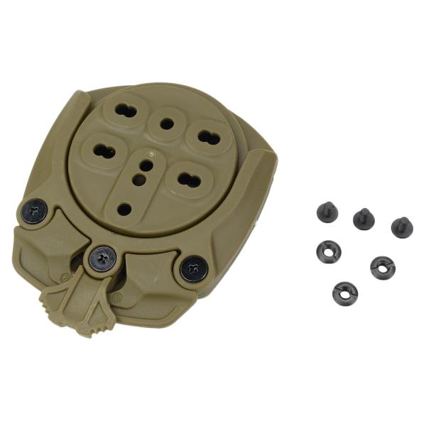 WoSporT ホルスターアタッチメント Tek-Mount 360度ベースアダプター GB-ACC-20 [ タン ]