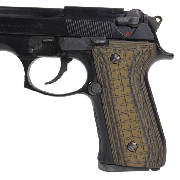 Pachmayr ハンドガングリップ G10 ベレッタ92FS [ グリーン Pachmayr ハンドガングリップ G10 ベレッタ92FS [ グリーン