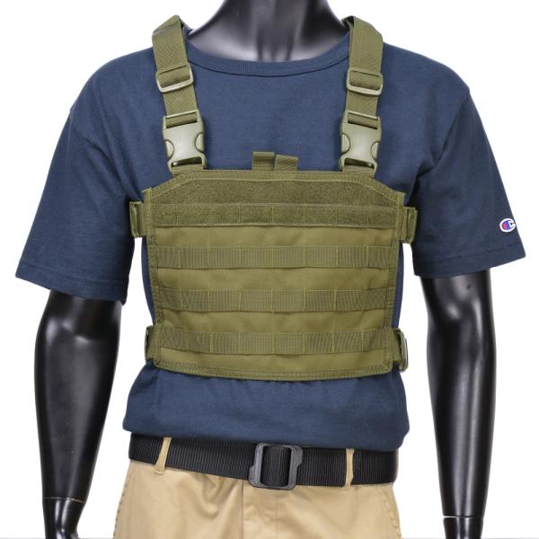 オリーブドラブ チェストリグ ライト付き repmartjp_mcr3001