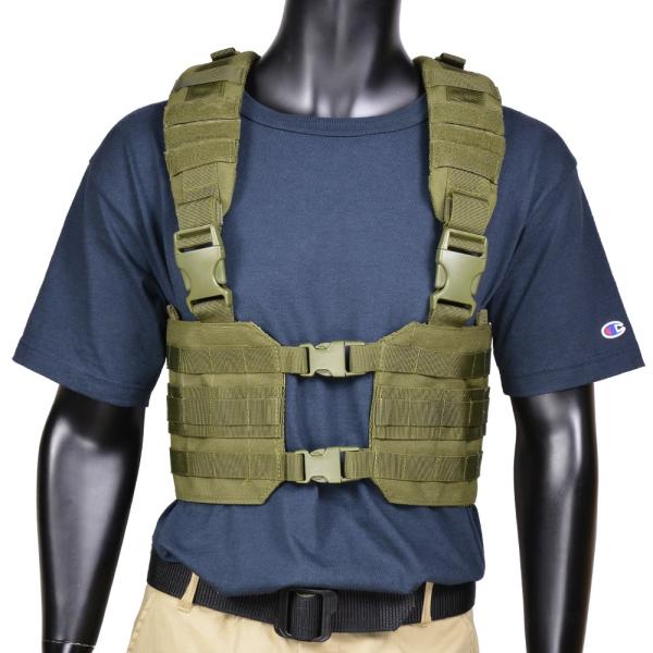 自衛隊　冬季戦用　CONDOR コンドル MCR7 Ronin チェストリグ Amazon | CONDOR OUTDOOR CONDOR(コンドル) RONIN CHEST RIG OLIVE