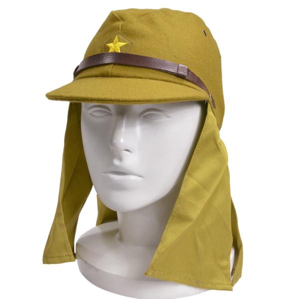 帽垂付き略帽 復刻品 大日本帝国陸軍 WW2 WWII 戦闘帽 軍帽 旧 帽垂付き略帽 復刻品 大日本帝国陸軍 WW2 WWII 戦闘帽 軍帽 旧