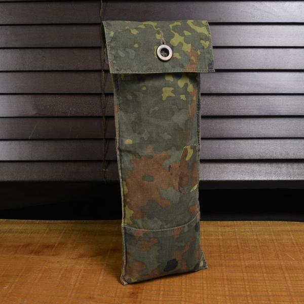 ドイツ軍放出品 テント用ポール&ペグ収納袋 フレクター迷彩 repmartjp_ra04751