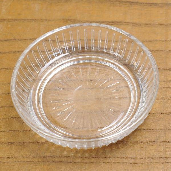 チェコ軍放出品 小皿 ガラス製 [ デッドストック ] 食器 灰皿 テーブルウェア 払下げ品 ミリタリーサープラス