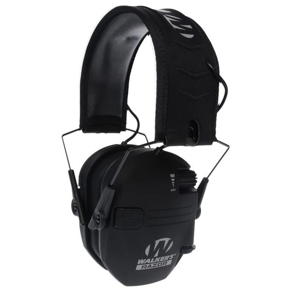 WALKERS 電子式イヤーマフ RAZOR SLIM 折り畳み式 NRR23デシベル GWP-RSEM [ ブラック ]