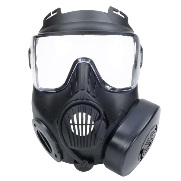 実物　M50ガスマスク　Sサイズ フルフェイスガード M50ガスマスク型 ヘルメット装着アダプター付