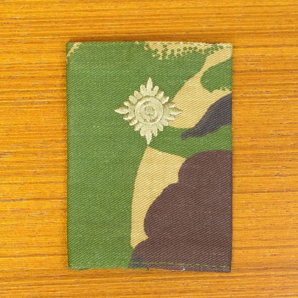 イギリス軍放出品 階級章 中尉 肩章ループ DPM迷彩 : ミリタリー