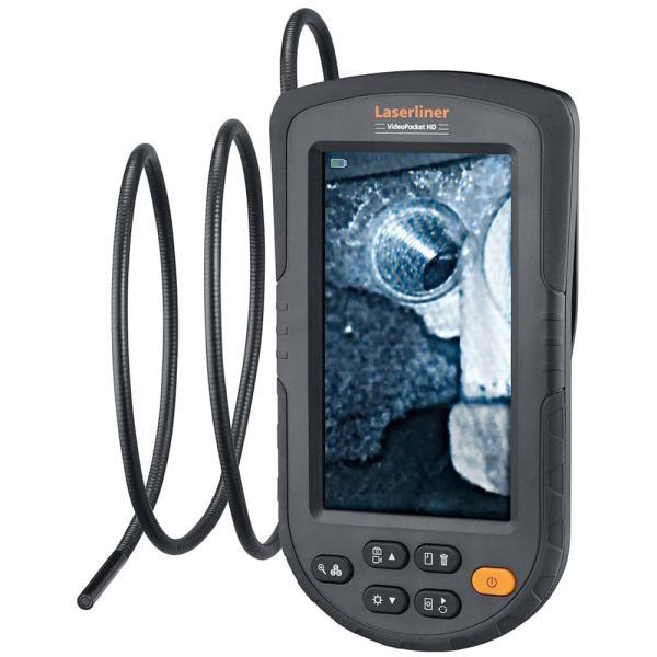 ●手のひらサイズの携帯型工業用内視鏡●ワルサー社をグループに持つ「UMAREX」製。建築向け小型機器を開発する「LASERLINER」ブランド。●工業用内視鏡の詳細 サイズ:W85×H155×D32mm、重量:370g(電池含む)、カメラヘ...