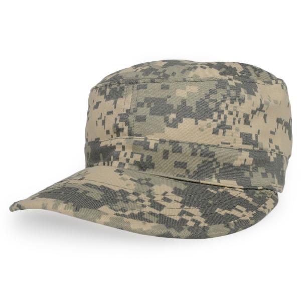 Rothco ファティーグキャップ ベルクロ調節可能 [ ACUデジタルカモ ] 帽子 | ベースボールキャップ 野球帽 メンズ