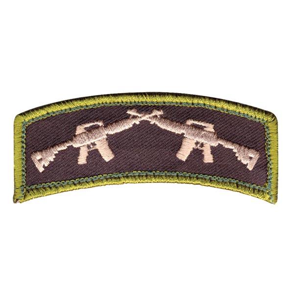 ROTHCO（ロスコ） ミリタリーパッチ クロスライフル ベルクロ付