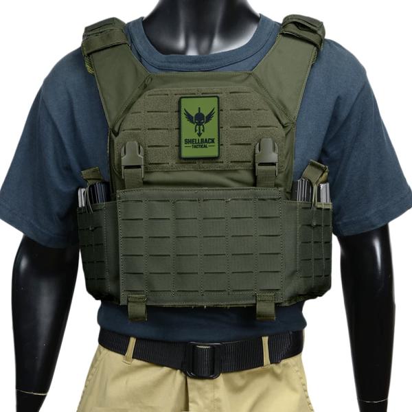 SHELLBACK TACTICAL ランページ 2.0 プレートキャリア SHELLBACK TACTICAL ランページ 2.0 プレートキャリア レーザーカット